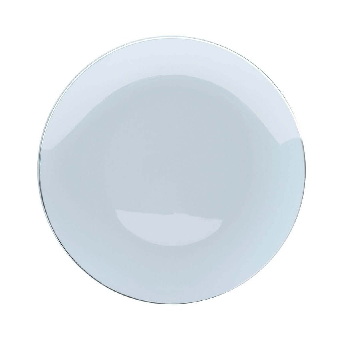 10" Classic Sage Design Plastic Plates (120 Count) - Yom Tov Settings