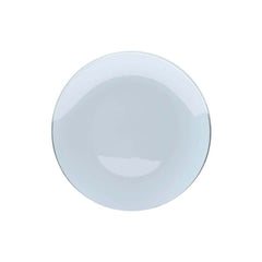 8" Classic Sage Design Plastic Plates (120 Count) - Yom Tov Settings