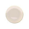 Load image into Gallery viewer, 8&quot; Classic Ivory Design Plastic Plates (120 Count) - Yom Tov Settings