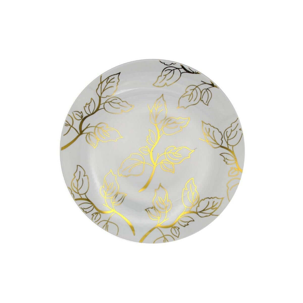 8" Matiz Design Plastic Plates (40 Count) - Yom Tov Settings