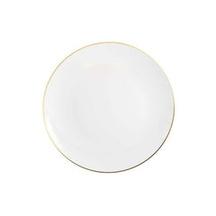 140 Piece White & Gold Rim Combo Set | Serves 20 Guests - Yom Tov Settings