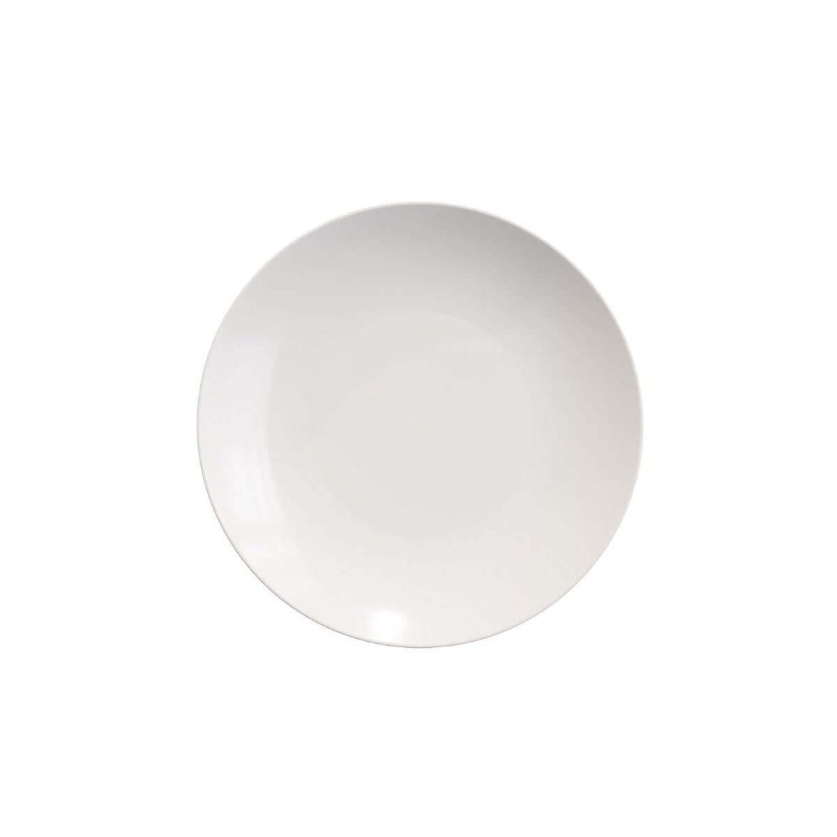 6" Trend White Plastic Plates (120 Count) - Yom Tov Settings