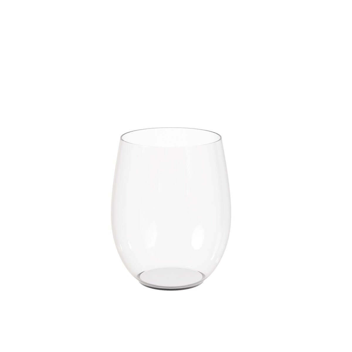 12 Oz. Clear Stemless Wine Cup | 24 Count - Yom Tov Settings