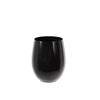 12 Oz. Black Stemless Wine Cup | 24 Count - Yom Tov Settings