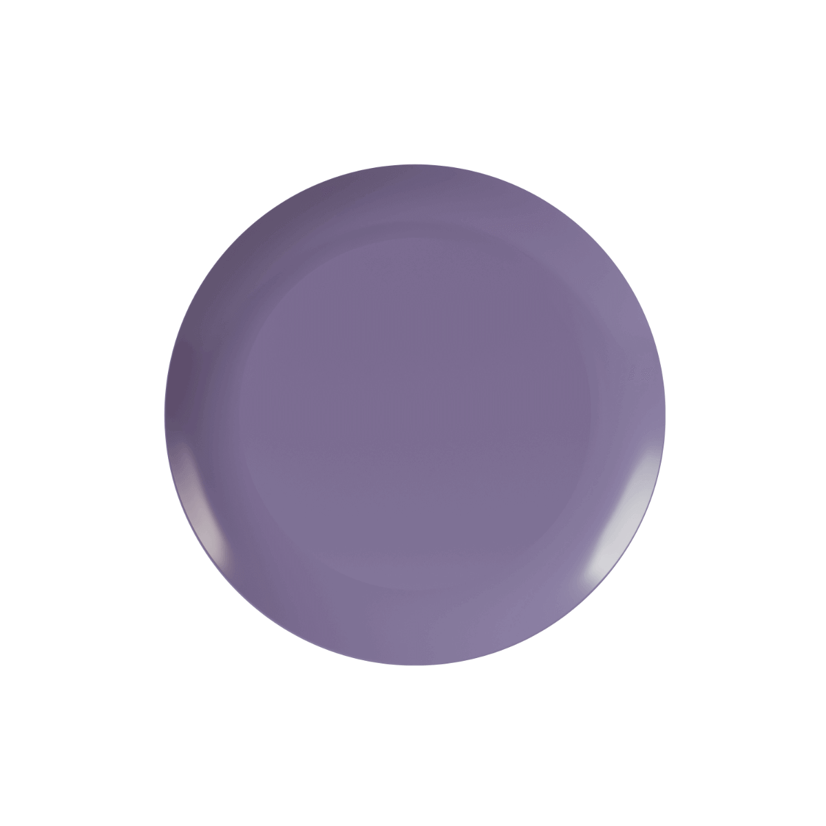 8" Purple Rose Design Plastic Plates (40 Count) - Yom Tov Settings
