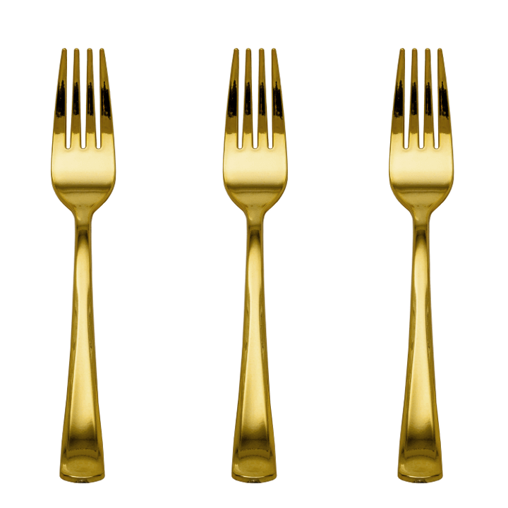 280 Piece Gold Classic Combo Set | Serves 40 Guests