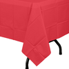 Red Plastic Tablecloth | 48 Count - Yom Tov Settings