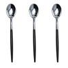 Trendables Spoons Black/Silver | 480 Count