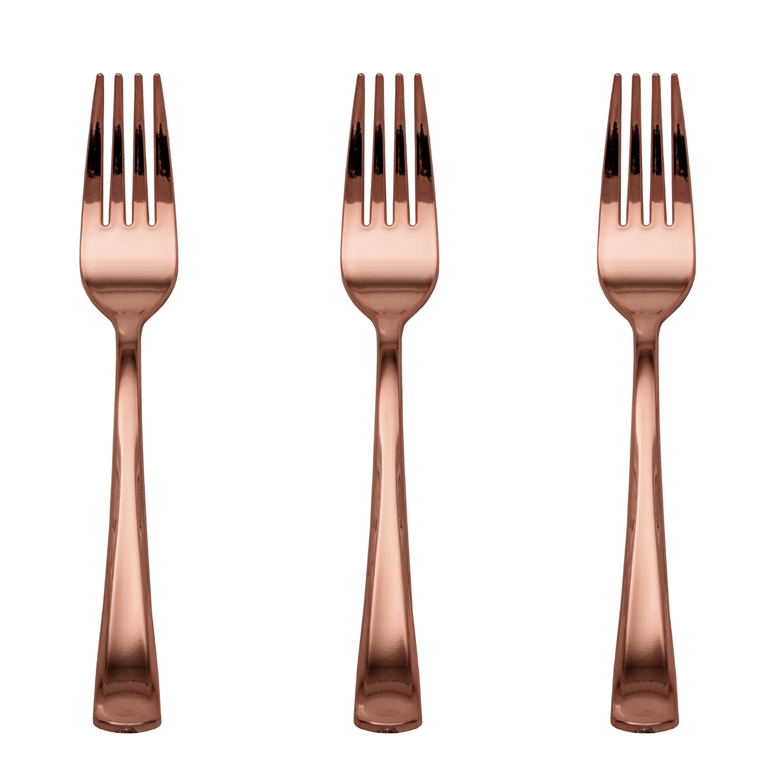 140 Piece Rose Gold Sparkle Combo Set | Serves 20 Guests - Yom Tov Settings