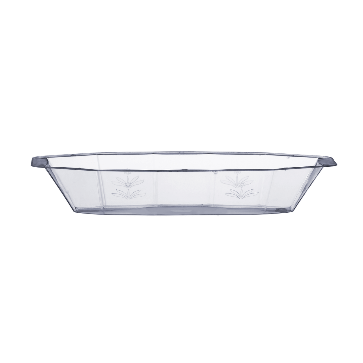 15 Oz. | Clear Plastic Serving Boat | 240 Pack - Yom Tov Settings