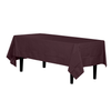 Brown Plastic Tablecloth | 48 Count - Yom Tov Settings