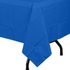 Dark Blue Plastic Tablecloth | 48 Count - Yom Tov Settings