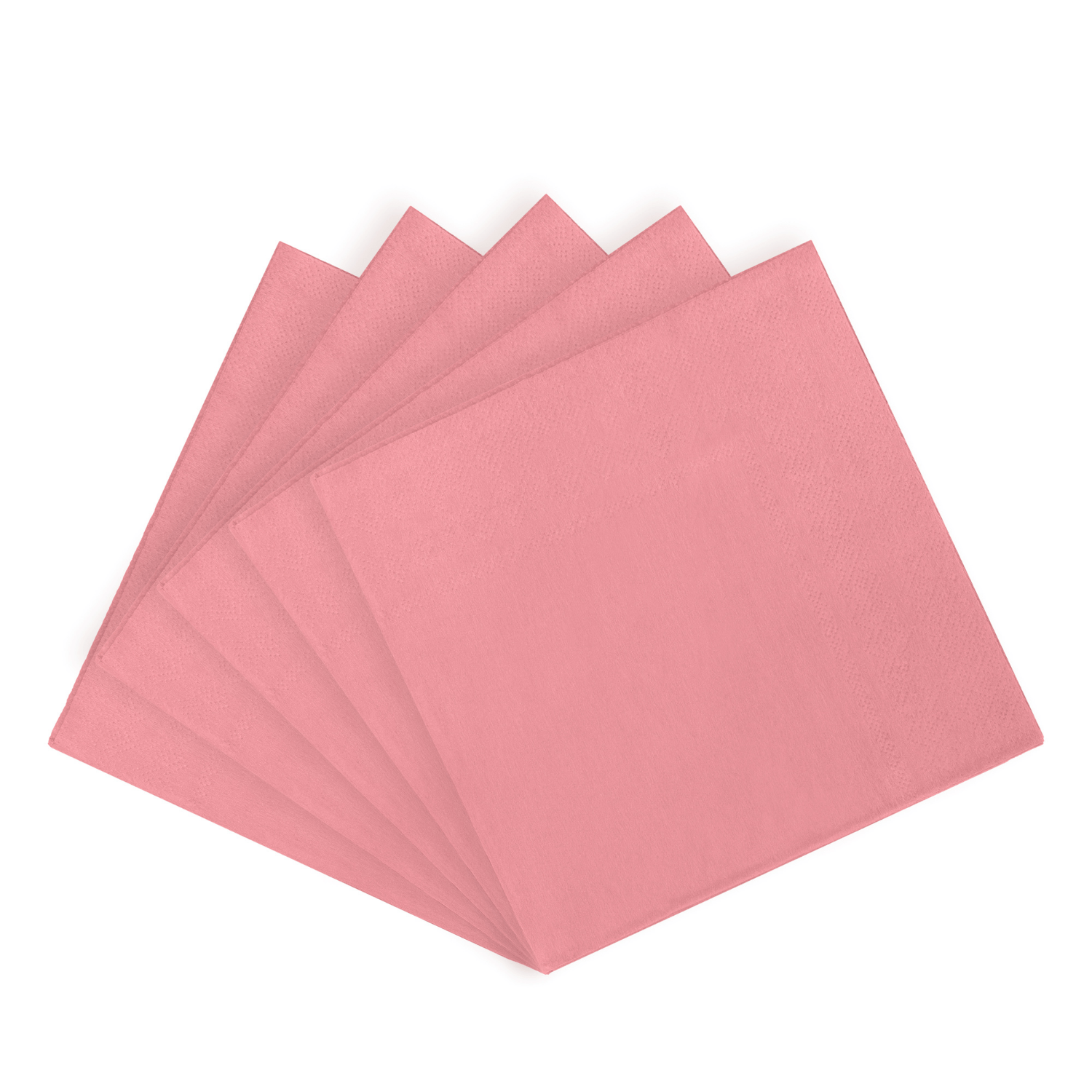 Pink Beverage Napkins | 3600 Pack - Yom Tov Settings