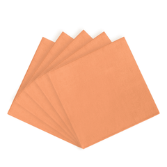 Peach Luncheon Napkins | 3600 Pack - Yom Tov Settings