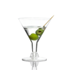 5 Oz. Clear Plastic Martini Glass | 144 Qty - Yom Tov Settings