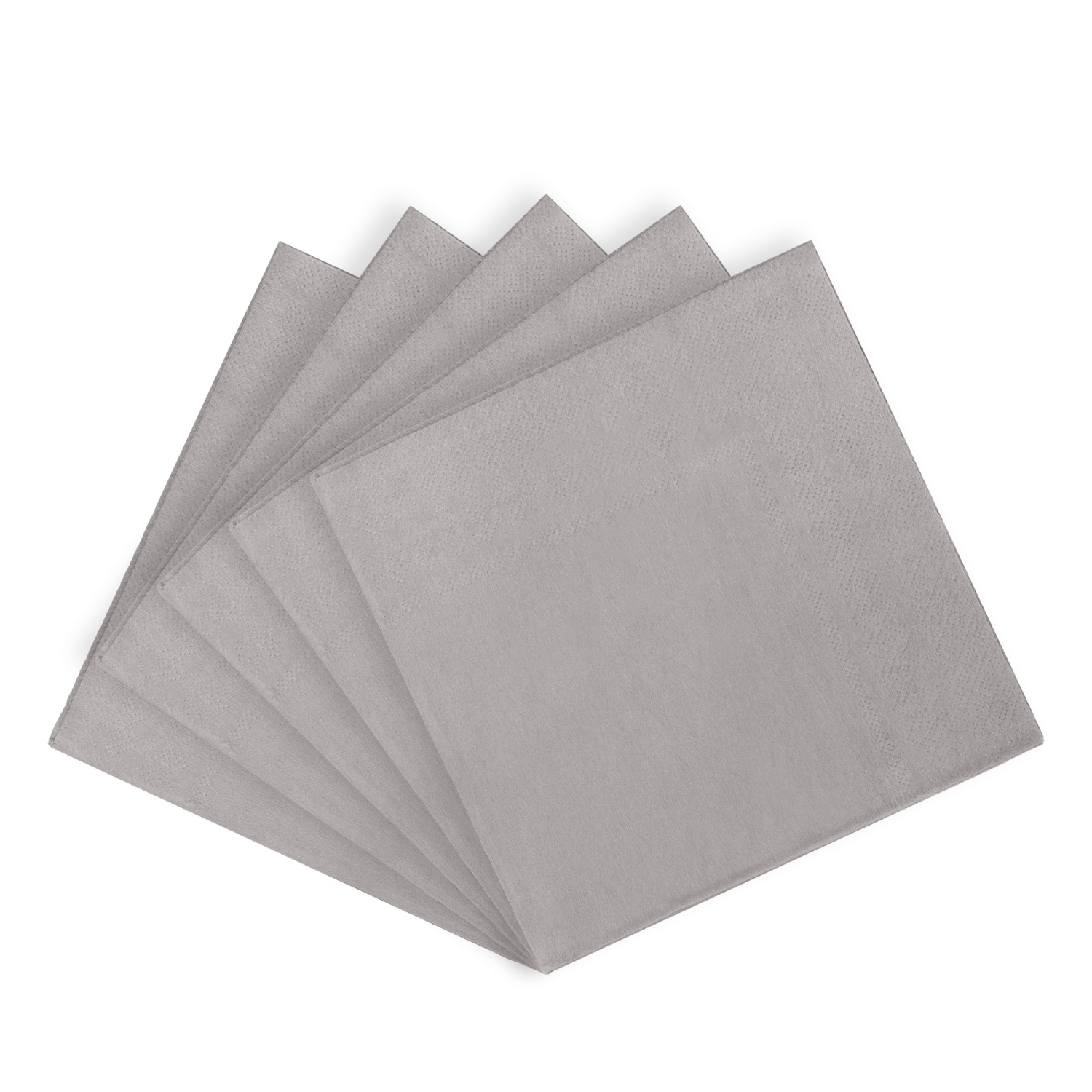 Silver Luncheon Napkins | 3600 Pack - Yom Tov Settings