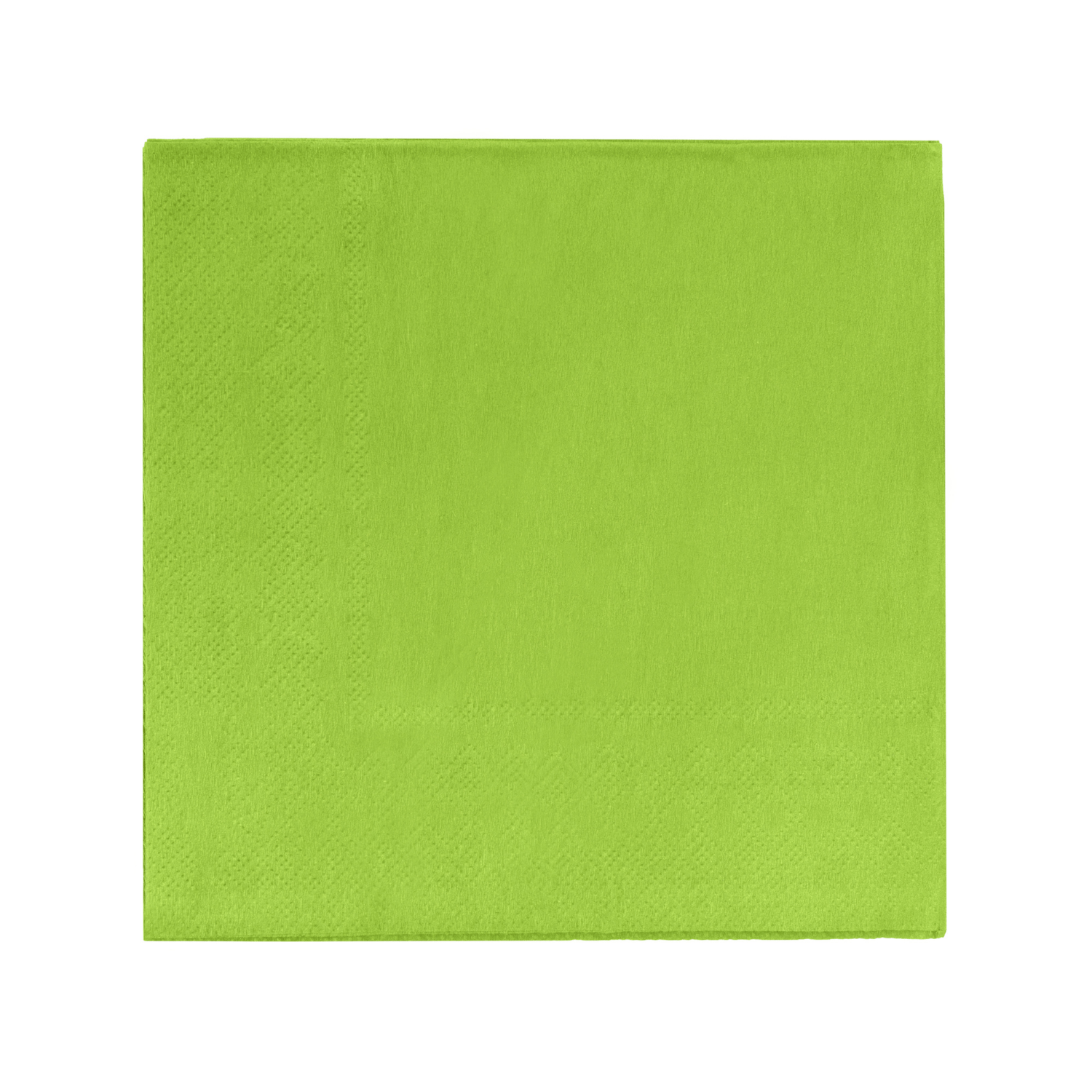 Lime Green Luncheon Napkins | 3600 Pack - Yom Tov Settings