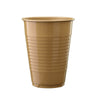 12 Oz. | Gold Plastic Cups | 600 Count - Yom Tov Settings