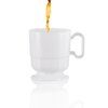 8 Oz. White Plastic Coffee Mugs | 192 Count - Yom Tov Settings