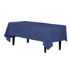 Premium Navy Plastic Tablecloth | 96 Count - Yom Tov Settings