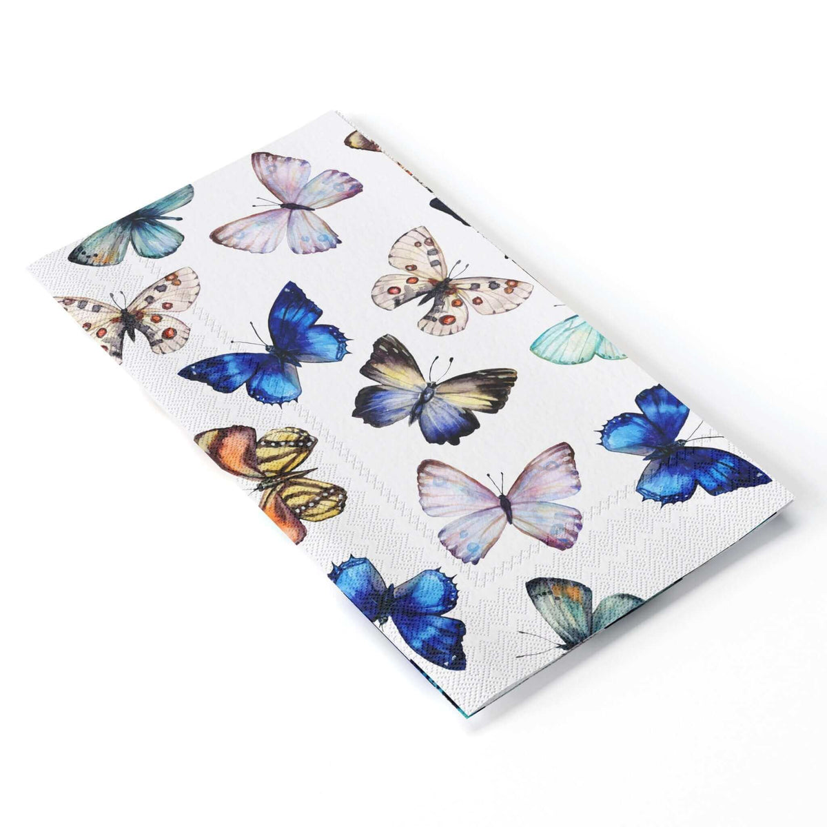 Butterfly Print Dinner Napkins (120 Count) - Yom Tov Settings