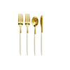 80 Piece Ivory/Gold Cutlery Combo Set - Yom Tov Settings