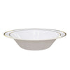 14 oz. Gold Line Design Plastic Bowls (120 Count) - Yom Tov Settings